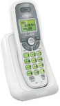 VTech CS6114 DECT 6.0 Cordless Phone with Caller ID/Call Waiting, White/Grey with 1 Handset, 3.50 x 3.50 x 7.0" (White, Caller ID)