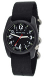 Bertucci DX3 Field Watch 11015 - Black Dial /Black Case/Black Band