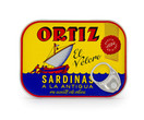 Ortiz Sardines In Olive Oil | 2 Pack | Sardinas A La Antigua | El Velero | Imported from Spain | Wild Caught and Hand Selected | Premium All Natural | Gourmet Fish in 4.9 oz Can (140 Gram)