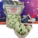 FREEZE DRIED USA Chocolate Mint Ice Cream Bites (4 oz) - Unique Novelty Gift for Birthdays, Christmas, Easter - Exciting No-Mess, No-Melt Dessert - Hiking, Camping, Party Snack