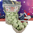 FREEZE DRIED USA Chocolate Mint Ice Cream Bites (4 oz) Unique Novelty Gift for Birthdays, Christmas, Easter - Exciting No-Mess, No-Melt Dessert - Hiking, Camping, Party Snack