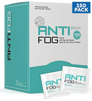 OPTIPAK Anti-Fog Lens Wipes Pre-moistened Wipes Glasses Cleaner, Cleaning Wipes for Binoculars, Face Shields, Ski Masks or Swim Goggles, Prevents Fogging on Eyeglasses, Mirrors, Lenses & Windows