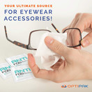 OPTIPAK Anti-Fog Lens Wipes Pre-moistened Wipes Glasses Cleaner, Cleaning Wipes for Binoculars, Face Shields, Ski Masks or Swim Goggles, Prevents Fogging on Eyeglasses, Mirrors, Lenses & Windows (150 Count (Pack of 1)