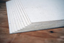 10 - Seed Embedded Recycled Lotka Cardstock Handmade Paper