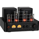 Dayton Audio HTA100 Integrated Stereo Hybrid Hi-Fi Vacuum Tube Class A/B Amplifier 100 Watts RMS w/ Subwoofer Output, Headphone Output, Bluetooth 5.0, with Record Player Phono Preamp and USB DAC