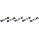 Parts Express LED Fuse Lamp for Marantz Sansui Kenwood Yamaha Sony - Cool Blue 8 Volt 5 Pack