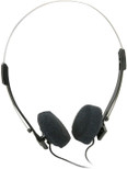 Parts Express Mini Stereo Lightweight Headphones w/ 4 ft. Cord