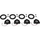 Dayton Audio TT25-8 Puck Tactile Transducer Mini Bass Shaker 8 Ohm 4 Pack