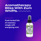 Indigo Wild Zum Mist Room and Body Spray - Rosemary-Mint 4 fl oz (2 Pack) (Rosemary Mint, 4 Ounce)