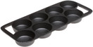 Old Mountain Pre Seasoned 10143 8 Impression Biscuit Pan, 15 3/4 Inch x 6 1/2 Inch,Black