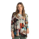 Jess & Jane Women's Layla French Brushed Knit Patch Pocket Tunic (2X, Toscana)