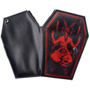 kreepsville 666 Goathead Satanic Sigil Baphomet - Coffin Wallet