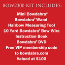 Morex x Bowdabra Hairbow Making Kit, Grey - Hairbow Making Kit