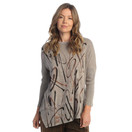 Jess & Jane Women's Mineral Washed Cotton Dolman Sleeve Cotton Tunic - 2X, Creativo Slate
