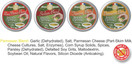 Dean Jacob's Parmesan Bread Dipping Tin Pack of 3