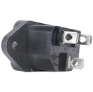 Parts Express IEC Power Jack Chassis Mount - Black