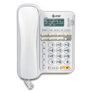 AT&T CL2909 Corded Phone with Speakerphone and Caller ID/Call Waiting, White