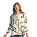 Jess & Jane French Terry Pullover Tunic | TE1 (3X, Pearls)