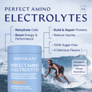 BodyHealth PerfectAmino Electrolytes Powder, Hydration Powder, Sugar Free Keto Electrolyte Drink Mix, Non GMO, Orange Flavor (30 Servings (Pack of 1))