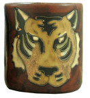 Mara Stoneware Mug - Tiger - 16 oz