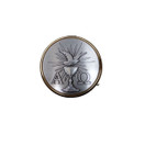 Christian Brands J1575 Dove Alpha Omega Hospital Pyx, 3.25-inch Diameter