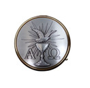 Christian Brands J1575 Dove Alpha Omega Hospital Pyx, 3.25-inch Diameter