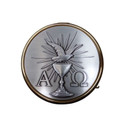 Christian Brands J1575 Dove Alpha Omega Hospital Pyx - 3.25-inch Diameter