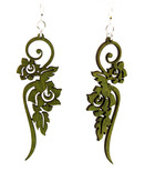 Long Flower Earrings