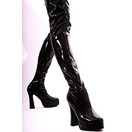 Leather Luster Hi Gloss Brilliant Patent Leather Finish 4 Ounce, Black