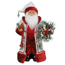 Karen Didion Originals Winter Serenity Santa Figurine | 17 Inches - Handmade Christmas Holiday Home Decorations and Collectibles