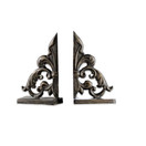 SPI Home Ornate Fleur de Lis Bookends