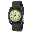 Bertucci Dx3 Canvas - Saguaro Dial / Black Case- 297 Faded Black Comfort Canvas Band