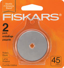 Fiskars Rotary Blade, 2 Count (Pack of 1), 0