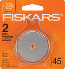 Fiskars Rotary Blade, 2 Count (Pack of 1), 0 (2 Count) (Pack of 1)