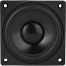 Dayton Audio DMA80-8 3" Dual Magnet Aluminum Cone Full-Range Driver 8 Ohm, Black