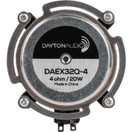 Dayton Audio DAEX32Q-4 Dual Steel Spring Balanced 32mm Exciter 20 Watt RMS, 4 Ohm Imepedance - Turn Any Surface into a Speaker System - Ideal for Vertical Surfaces