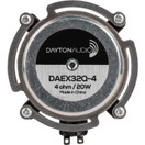 Dayton Audio DAEX32Q-4 Dual Steel Spring Balanced 32mm Exciter 20 Watt RMS, 4 Ohm Imepedance - Turn Any Surface into a Speaker System | Ideal for Vertical Surfaces