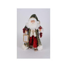 Karen Didion Sparkling Green Wine Santa Christmas Figurine 17-Inch