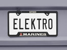 Full-Color Marines Retired Black Open License Plate Frame | Retired Open Black LPF