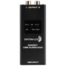 Dayton Audio DAC01 USB Audio DAC 24-bit/96 kHz RCA Output