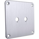 Dayton Audio SBPP-SI Binding Post Plate Silver Anodized