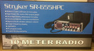 Stryker SR-655 10 Meter Amateur Radio | Black