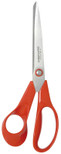 Fiskars 6411501985019 Left-Handed General Purpose, Scissors Length: 21 cm, Quality Steel/Synthetic Material, Classic | One, Red