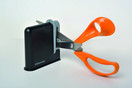 Fiskars 1005137 Scissors Sharpener, 3.5 x 10.2 x 9.8 cm, Orange | Scissors sharpener right-handed users - 1