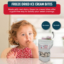 Freeze Dried Ice Cream Bites - Cookies & Cream Flavor - Freeze Dried Ice Cream Candy for Kids & Adults - Perfect Snack for Hiking, Camping & Party - Does Not Melt