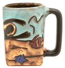 Mara Stoneware Mug - Mermaid 12 oz.