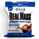 Gaspari Nutrition Real Mass, Advanced Weight Gainer, High Protein, Gycofuse Carbs, and Creatine Monohydrate, Modern Formulation for Mass (12 Pounds, Chocolate Ice Cream)