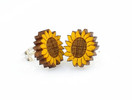 Sunflower Stud Earrings - 3007