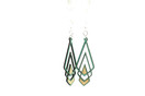 Chevron Deco Earrings - #1039