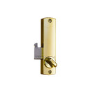 C150BB Surface Mount Hook Bolt | Bright Brass